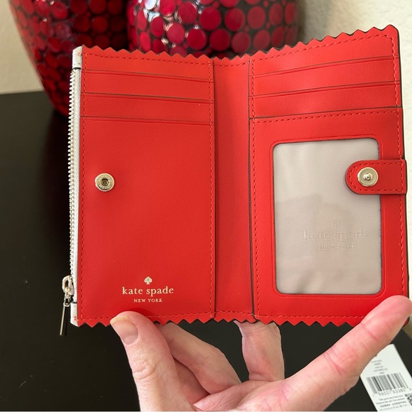 Kate Spade Snack Bar Popsicle Small Slim Bifold Wallet Style KK990 - Picture 13 of 17